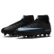 NIKE Mercurial Superfly 10 Academy SG-Pro Stollen-Fußballschuhe Herren 001 - black/ice blue 39
