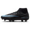 NIKE Mercurial Superfly 10 Academy SG-Pro Stollen-Fußballschuhe Herren 001 - black/ice blue 39