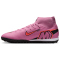 NIKE Mercurial Superfly 10 Academy TF Multinocken-Fußballschuhe Herren 600 - magic flamingo/black-total crimson 37.5