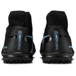 NIKE Mercurial Superfly 10 Academy TF Multinocken-Fußballschuhe Herren 001 - black/ice blue 46