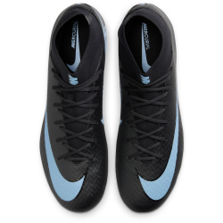 NIKE Mercurial Superfly 10 Academy AG Fußballschuhe Herren 001 - black/ice blue 38.5