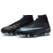 NIKE Mercurial Superfly 10 Academy AG Fußballschuhe Herren 001 - black/ice blue 38.5