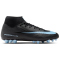 NIKE Mercurial Superfly 10 Academy AG Fußballschuhe Herren 001 - black/ice blue 38.5