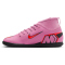 NIKE Jr. Mercurial Superfly 10 Club IC Fußballschuhe Kinder 600 - magic flamingo/black-total crimson 32