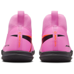 NIKE Jr. Mercurial Superfly 10 Academy IC Fußballschuhe Kinder 600 - magic flamingo/black-total crimson 32