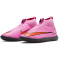 NIKE Jr. Mercurial Superfly 10 Academy IC Fußballschuhe Kinder 600 - magic flamingo/black-total crimson 32