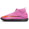 NIKE Jr. Mercurial Superfly 10 Academy IC Fußballschuhe Kinder 600 - magic flamingo/black-total crimson 32