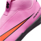 NIKE Jr. Mercurial Superfly 10 Academy IC Fußballschuhe Kinder 600 - magic flamingo/black-total crimson 32