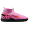 NIKE Jr. Mercurial Superfly 10 Academy TF Multinocken-Fußballschuhe Kinder 600 - magic flamingo/black-total crimson 32