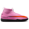 NIKE Jr. Mercurial Superfly 10 Academy TF Multinocken-Fußballschuhe Kinder 600 - magic flamingo/black-total crimson 32