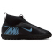 NIKE Jr. Mercurial Superfly 10 Academy TF Multinocken-Fußballschuhe Kinder 001 - black/ice blue 36.5