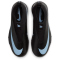 NIKE Jr. Mercurial Superfly 10 Academy TF Multinocken-Fußballschuhe Kinder 001 - black/ice blue 36.5