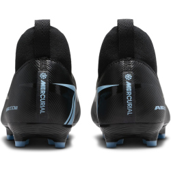 NIKE Jr. Mercurial Superfly 10 Academy FG/MG Fußballschuhe Kinder 001 - black/ice blue 36