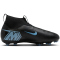 NIKE Jr. Mercurial Superfly 10 Academy FG/MG Fußballschuhe Kinder 001 - black/ice blue 36