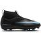 NIKE Jr. Mercurial Superfly 10 Academy FG/MG Fußballschuhe Kinder 001 - black/ice blue 36