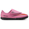 NIKE Jr. Mercurial Vapor 16 Club TF Multinocken-Fußballschuhe Kinder 600 - magic flamingo/black-total crimson 28.5