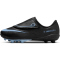 NIKE Jr. Mercurial Vapor 16 Club FG/MG Fußballschuhe Kinder 003 - black/ice blue 28