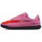 NIKE Jr. Mercurial Vapor 16 Club TF Multinocken-Fußballschuhe Kinder 600 - magic flamingo/black-total crimson 33