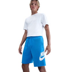 NIKE Club Alumni Fitnessshorts Herren 435 - lt photo blue/lt photo blue/white XXL