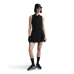 NIKE Victory Dri-FIT ärmelloses Poloshirt Damen 010 - black/white XS