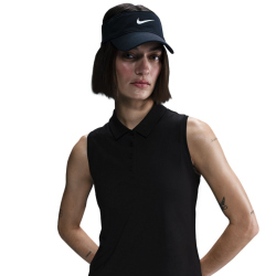 NIKE Victory Dri-FIT ärmelloses Poloshirt Damen 010 - black/white XS