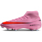 NIKE Mercurial Superfly 10 Academy FG/MG Fußballschuhe Herren 600 - magic flamingo/black-total crimson 37.5