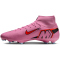 NIKE Mercurial Superfly 10 Academy FG/MG Fußballschuhe Herren 600 - magic flamingo/black-total crimson 37.5