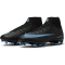 NIKE Mercurial Superfly 10 Academy FG/MG Fußballschuhe Herren 001 - black/ice blue 36