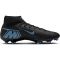 NIKE Mercurial Superfly 10 Academy FG/MG Fußballschuhe Herren 001 - black/ice blue 36.5