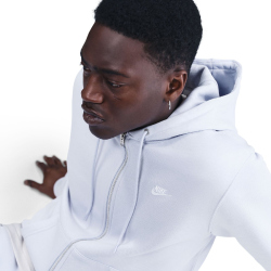 NIKE Club Fleece-Kapuzenjacke Herren 057 - ghost/ghost/white S