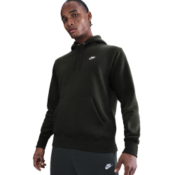 NIKE Club Fleece-Hoodie Herren 355 - sequoia/sequoia/white L