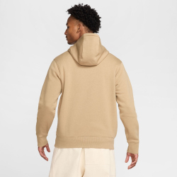 NIKE Club Fleece-Hoodie Herren 297 - parachute beige/parachute beige/white S