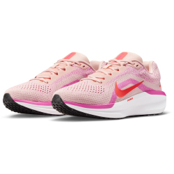 NIKE Winflo 11 Laufschuhe Damen 604 - washed coral/bright crimson-fire pink 42.5