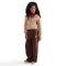 NIKE Sportswear Club Fleece Kapuzenjacke Kinder 200 - hemp/white S (128-137 cm)