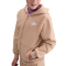 NIKE Sportswear Club Fleece Kapuzenjacke Kinder 200 - hemp/white S (128-137 cm)