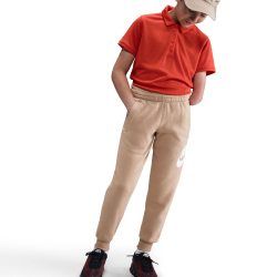 NIKE Club Fleece Jogginghose Kinder 200 - hemp/white M...