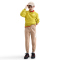 NIKE Club Fleece Jogginghose Kinder 200 - hemp/white M (137-147 cm)