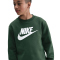 NIKE Sportswear Club Fleece Sweatshirt Kinder 323 - fir/white S (128-137 cm)