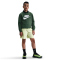 NIKE Sportswear Club Fleece Sweatshirt Kinder 323 - fir/white S (128-137 cm)