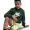 NIKE Sportswear Club Fleece Sweatshirt Kinder 323 - fir/white S (128-137 cm)