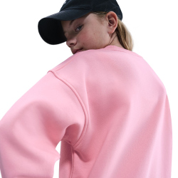 NIKE Sportswear Club Fleece Oversized Sweatshirt Kinder 690 - med soft pink/med soft pink/white L (147-158 cm)
