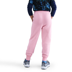 NIKE Sportswear Club Fleece High-Waist Jogginghose Mädchen 690 - med soft pink/med soft pink/white S (128-137 cm)