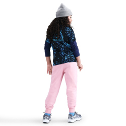 NIKE Sportswear Club Fleece High-Waist Jogginghose Mädchen 690 - med soft pink/med soft pink/white S (128-137 cm)