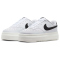 NIKE Court Vision Alta Plateau Sneaker Damen 107 - white/black-sail 38.5