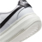 NIKE Court Vision Alta Plateau Sneaker Damen 107 - white/black-sail 38.5