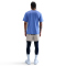NIKE UV Hyverse Dri-FIT kurzarm Fitnessshirt Herren 411 - comet blue/black S
