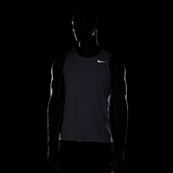 NIKE Miler Dri-FIT Lauf-Tanktop Herren 057 - ghost/reflective silv L