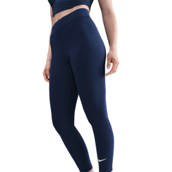 NIKE Sportswear Classics High-Waist 7/8-Leggings Damen 410 - midnight navy/sail XS