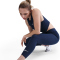 NIKE Sportswear Classics High-Waist 7/8-Leggings Damen 410 - midnight navy/sail S