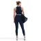 NIKE Sportswear Classics High-Waist 7/8-Leggings Damen 410 - midnight navy/sail S